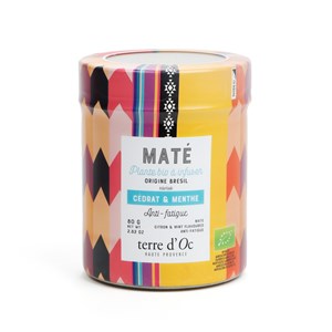 Maté menthe poivrée cédrat bio