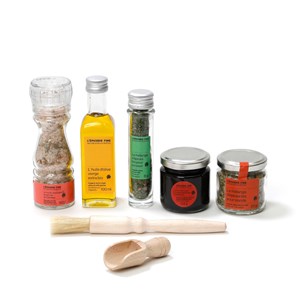 Coffret gourmand barbecue et plancha bio