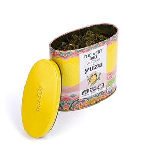 Thé vert bio de Corée au Yuzu