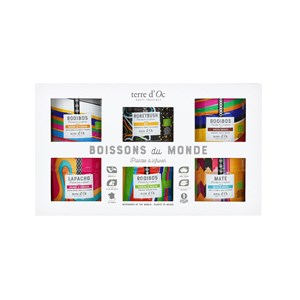 Coffret Boissons du monde bio