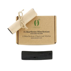 3 charbons binchotan