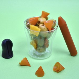 3 crayons d'assaisonnement bio à tailler