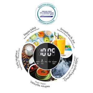 Detoximix chauffant 3 en 1