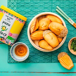 Thé vert bio de Corée au yuzu