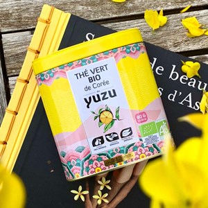 Thé vert bio de Corée au yuzu
