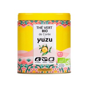 Recharge thé vert bio de Corée au yuzu