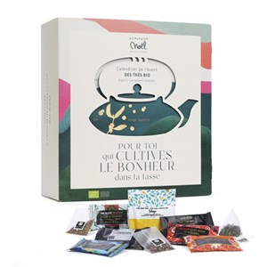 Calendrier de l'Avent des thés bio
