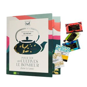 Calendrier de l'Avent des thés bio