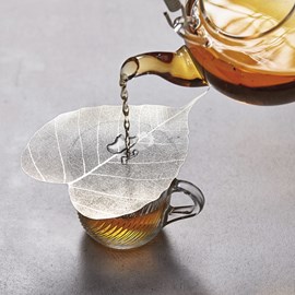 2 filtres à thé feuilles