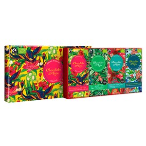 Coffret 4 tablettes de chocolat bio
