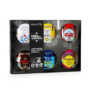 Coffret 6 thés de l'hospitalité bio