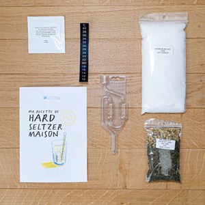 Ma recette de Hard Seltzer bio maison