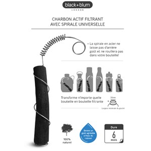 Gourde filtrante eau Good avec étui