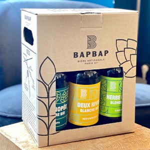 Coffret 6 bières bio BAPBAP