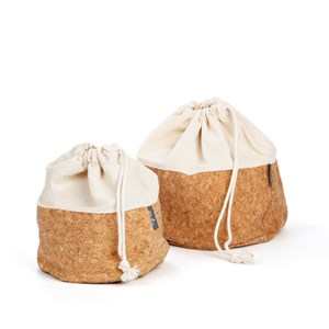 Sac multiusages coton bio et liège 20cm
