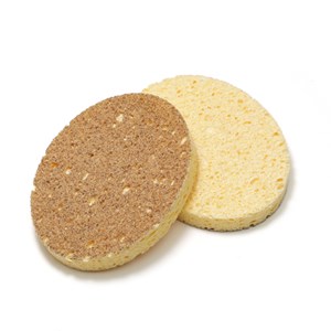 Set 2 éponges 100% naturelles