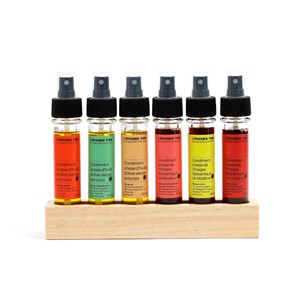 6 sprays huile & vinaigre aromatisés bio