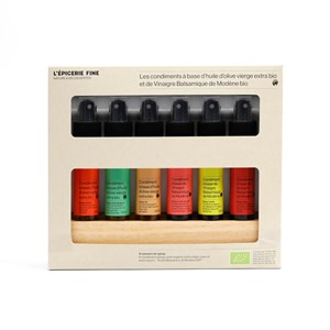 6 sprays huile & vinaigre aromatisés bio