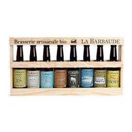 Demi-mètre de bières La Barbaude