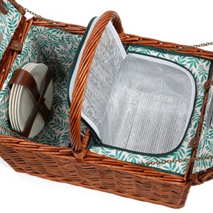 Panier de pique-nique isotherme vert