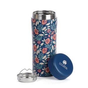 Mug infuseur isotherme motif floral