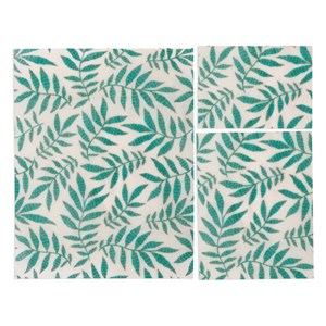 3 feuilles d'emballage alimentaire bio