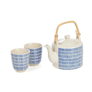 Service à thé en grès Yokoito