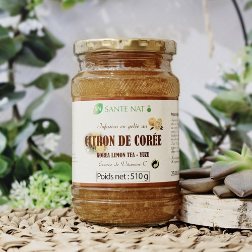 Infusion en gelée citron de Corée