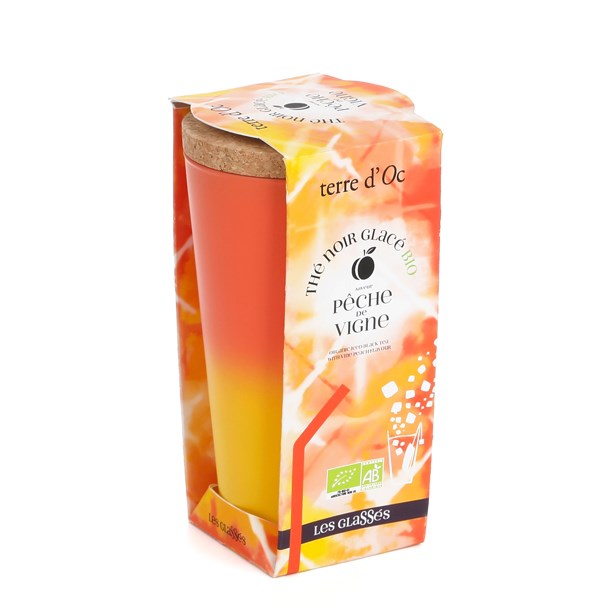 Nature & Découvertes - Thé noir glacé bio pêche de vigne