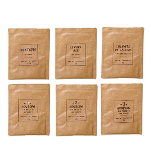 Kit fabrication bière blonde bio maison