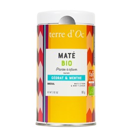 Maté bio cédrat menthe poivrée