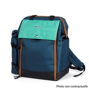 Sac à dos pique-nique tissu recyclé