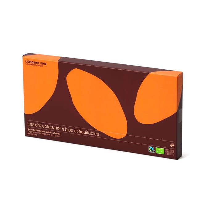 Les 6 tablettes de chocolat noir BIO - Boutique-CCFD.com