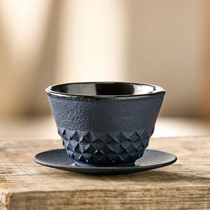 Tasse en fonte Hiroba bleu