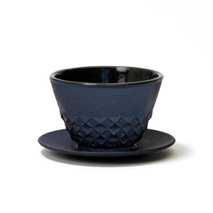 Tasse en fonte Hiroba bleu