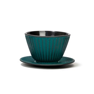Tasse en fonte Kusa vert