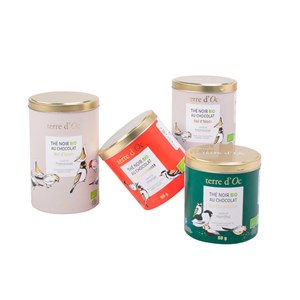 Thé noir chocolat/framboise bio