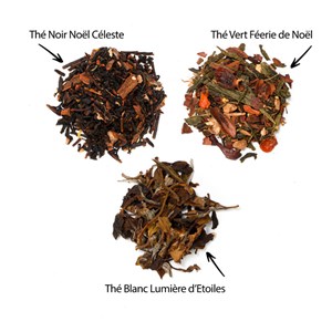 Trio thés de Noël bio