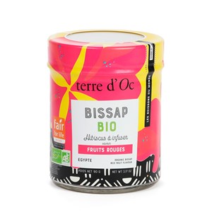 Bissap bio hibiscus et fruits rouges