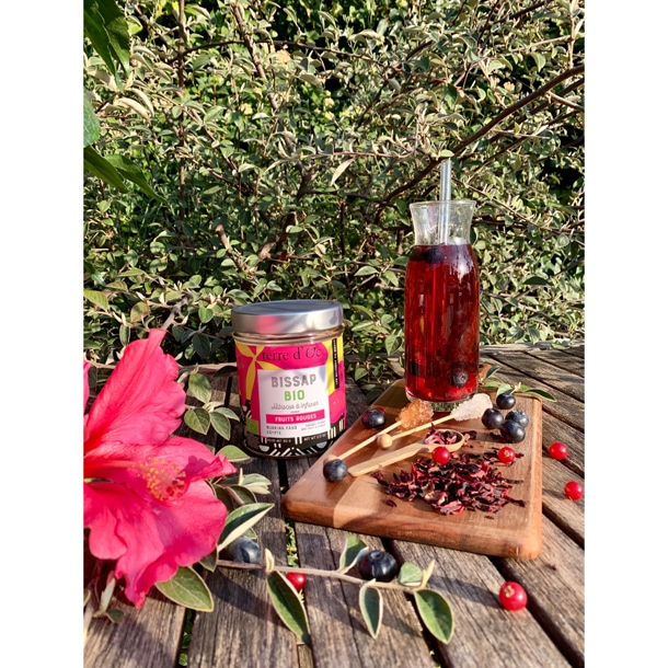 FLEURS DE BISSAP / HIBISCUS ROUGE BIO – Guimbeauty