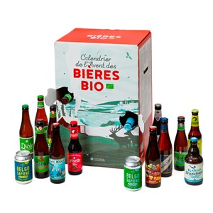 Calendrier de l'Avent bières belges bio