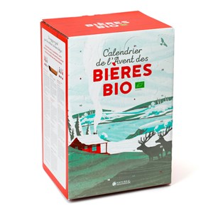 Calendrier de l'Avent bières belges bio