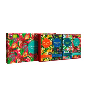 Coffret dégustation chocolat noir bio