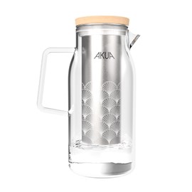 Carafe filtrante en verre AKUA