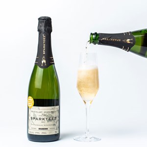 Thé pétillant sans alcool