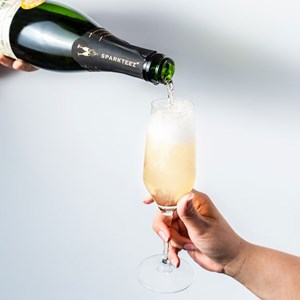 Thé pétillant sans alcool