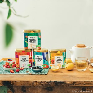 Coffret 4 thés bio fruits des régions