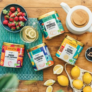 Coffret 4 thés bio fruits des régions