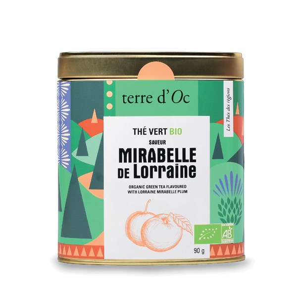 Nature & Découvertes - Thé vert mirabelle de Lorraine bio