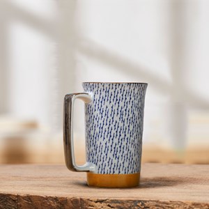 Mug japonais en céramique Blanc